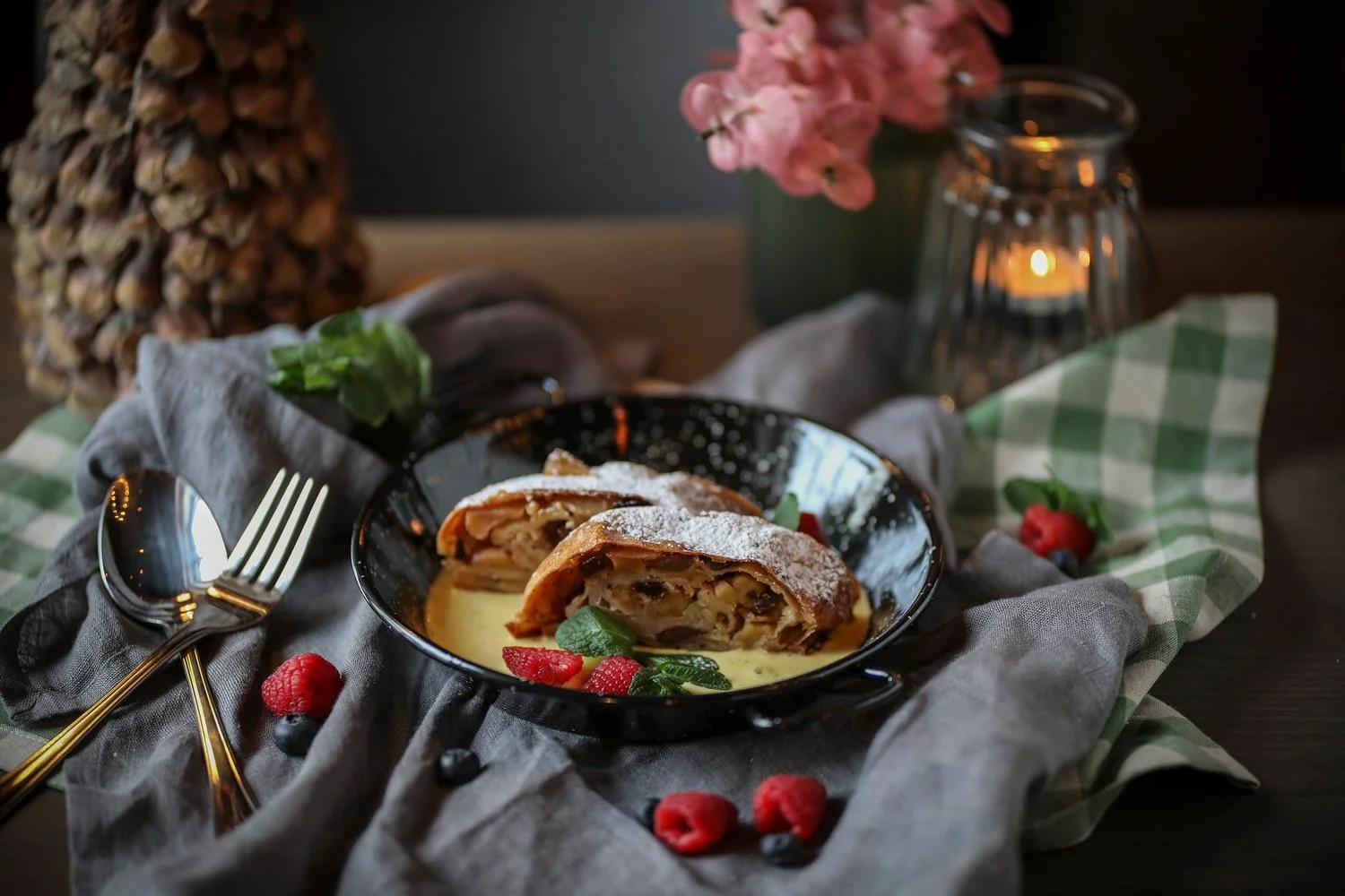 Spätzle, Røsti og Varm Apfelstrudel